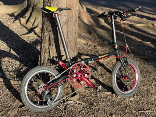 折り畳み自転車大好き！車輪は小さければ小さい程可愛くて良い！！